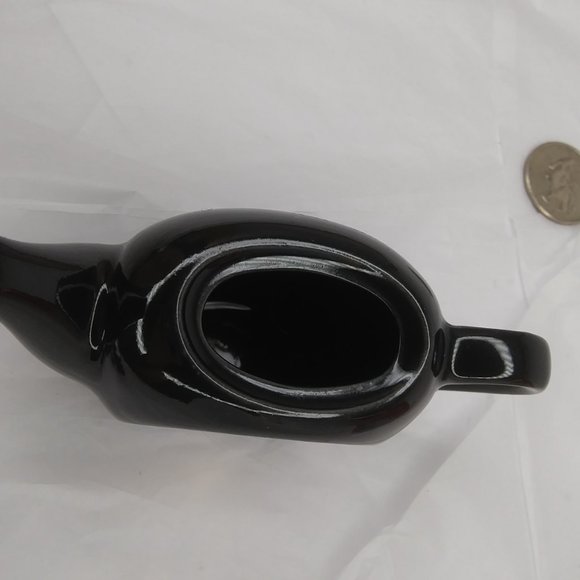 Chokin Art miniature teapot Made in Japan peacocks - Picture 9 of 15